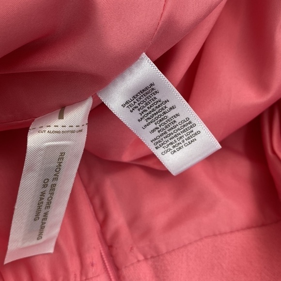 Loft NWT barbiecore pink pencil skirt with zipper embellishment. - Picture 5 of 14